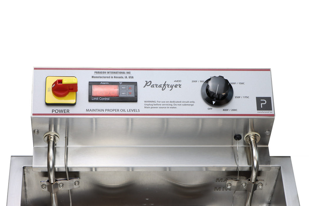 Paragon Shallow Pan Commercial Funnel Cake Fryer - 4400 Watts, 240V