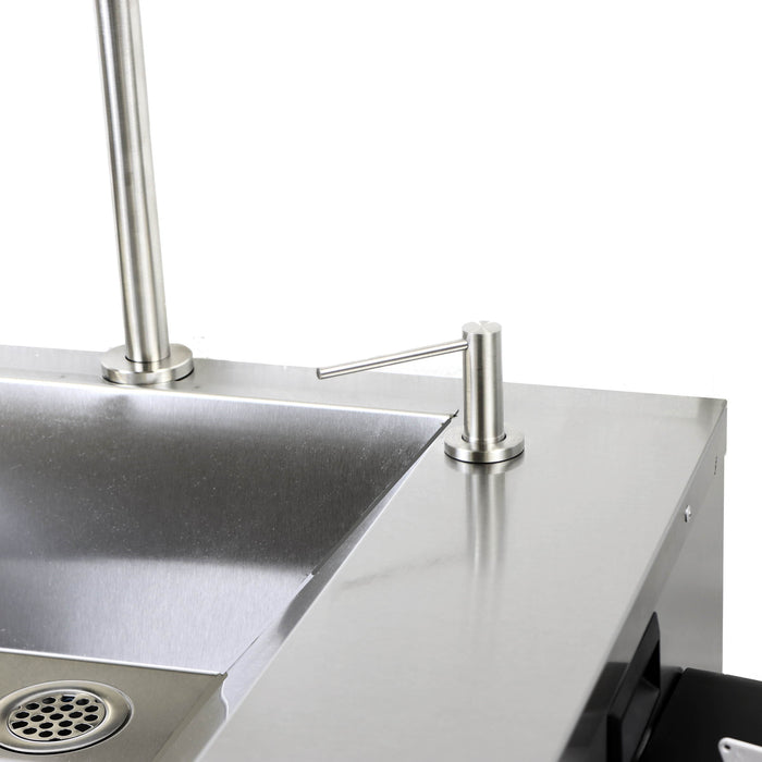 Paragon Econo-Sink, Portable Sink Touch-Less Hand-Washing Station - Stainless Steel
