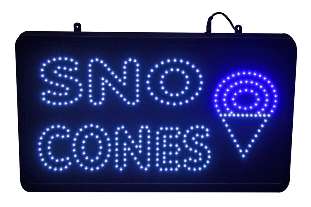 Sno Cones LED Sign