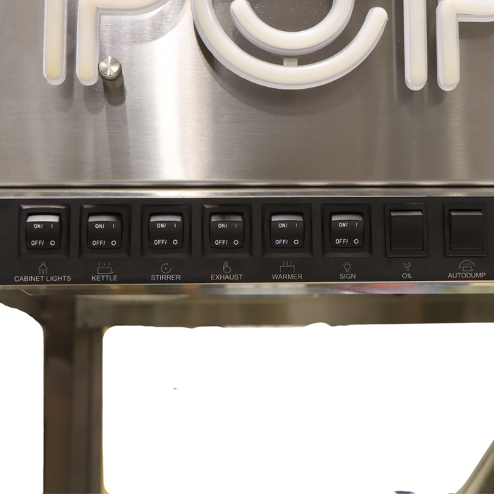 Apex 32 oz. Popcorn Machine - Stainless Steel