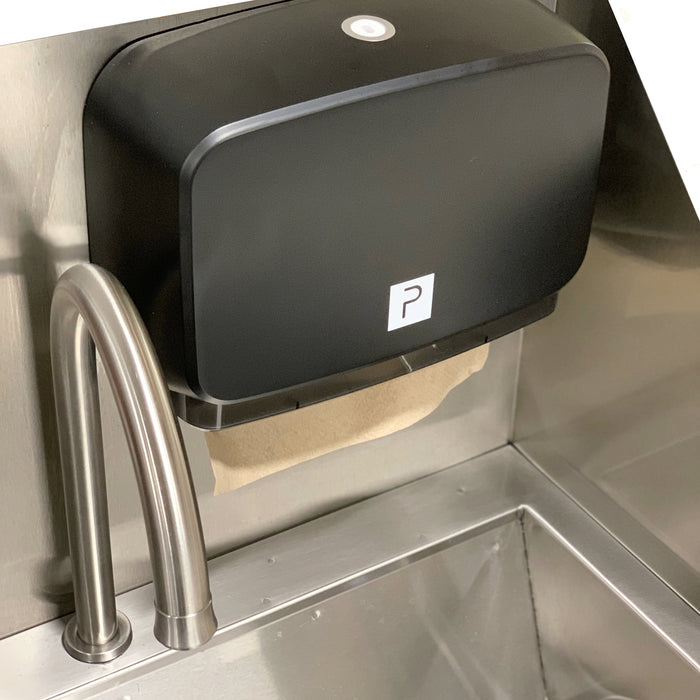 Paragon Pro Series Portable Sink (Stainless Steel) with Splash Guard