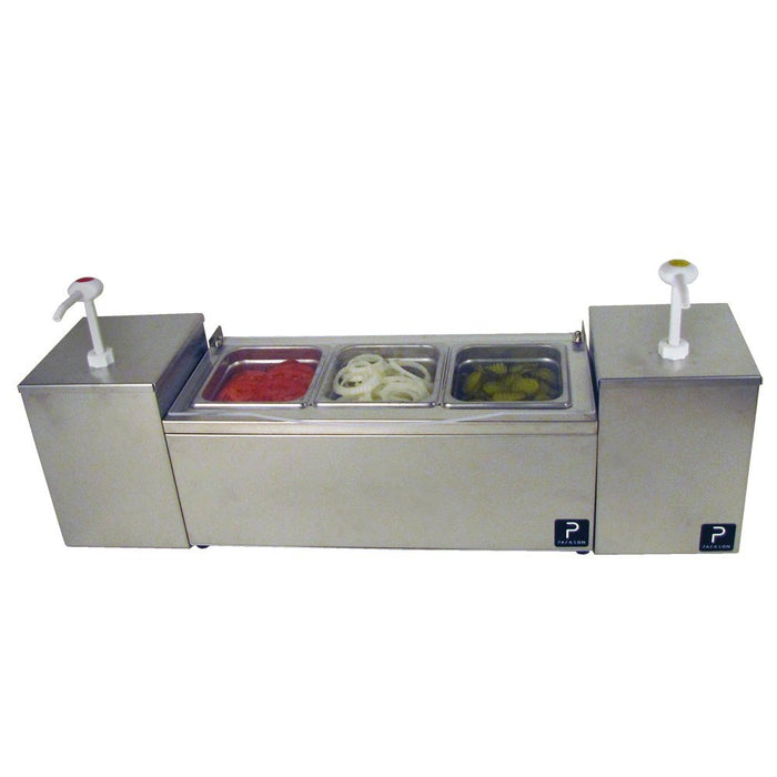 Condiment Server with Dual Pump