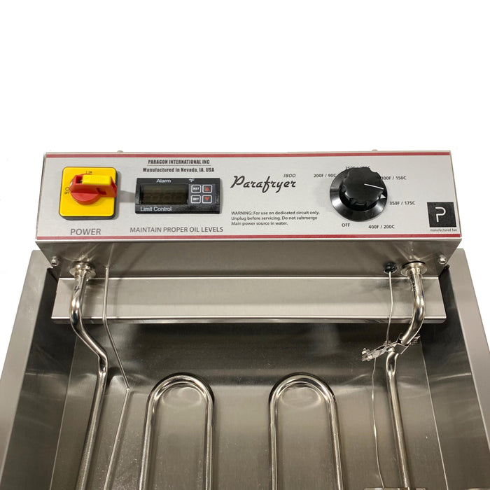 Paragon Shallow Pan Commercial Funnel Cake Fryer - 1800Watts, 120V