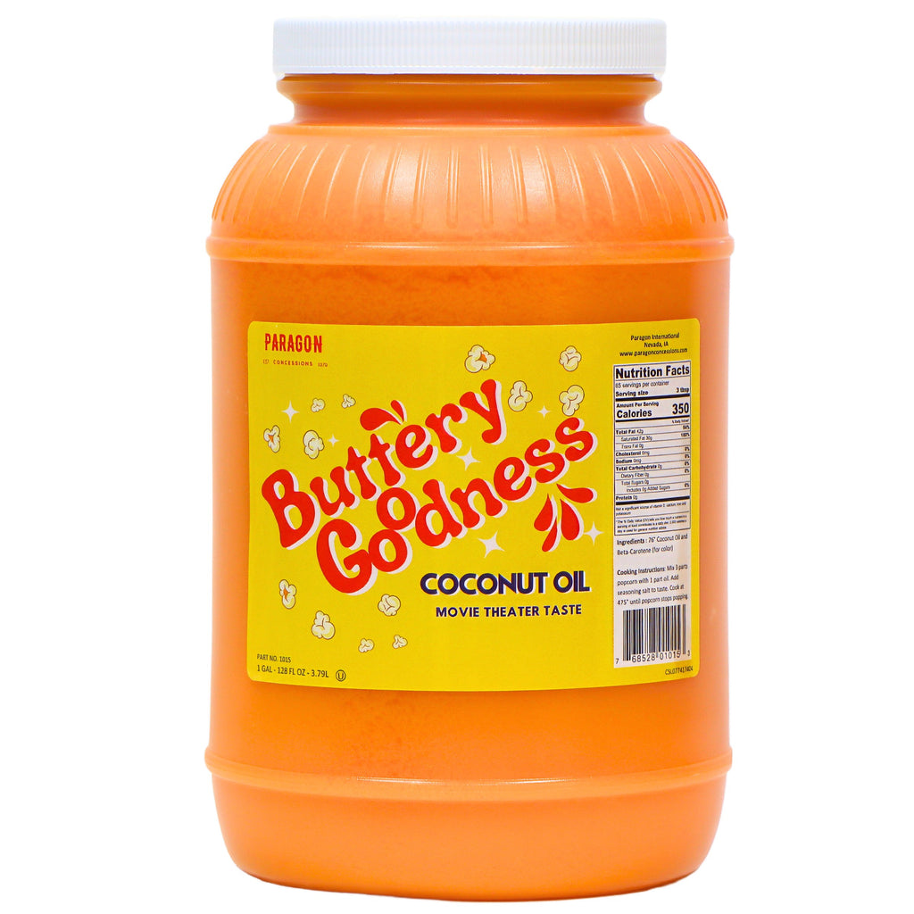 Snappy Butter Burst Popcorn Oil – 1 Gallon (128oz) – The Secret To Movie Theater Flavor