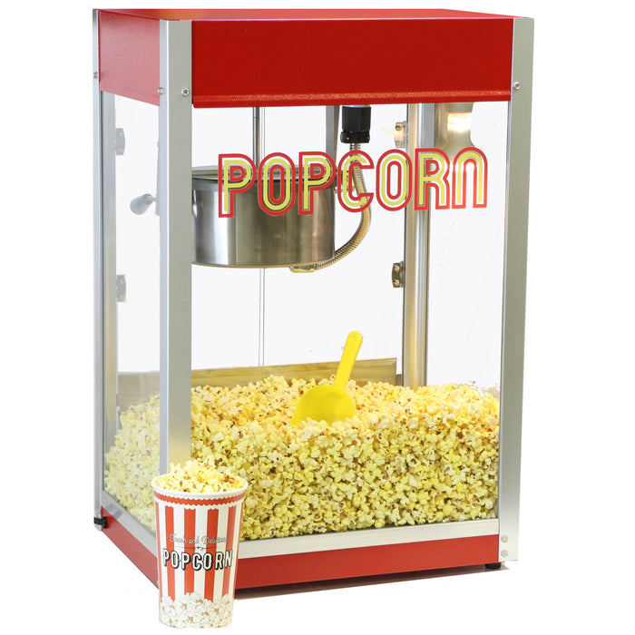Paragon 1971 Pastime Pop 8 oz. Popcorn Machine with Faux Wood