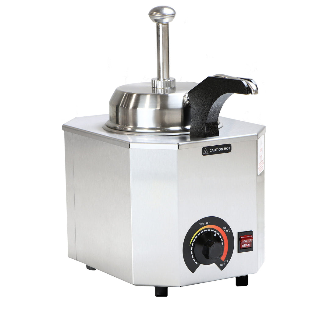 Paragon Pro Deluxe Food Pump Dispenser with Heated Spout — Paragon