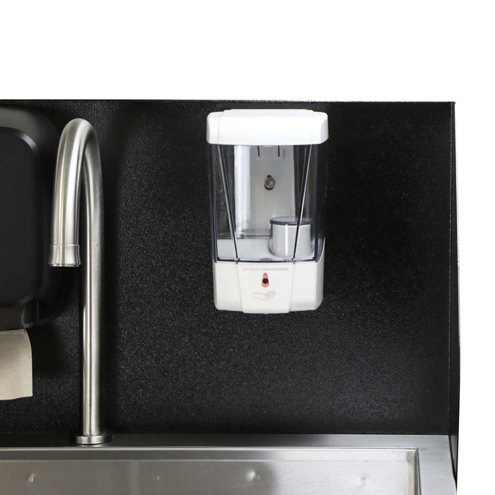Paragon Pro Series Portable Sink (White) with Splash Guard