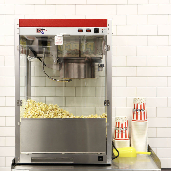 Classic Pop 14 Ounce Commercial Popcorn Machine