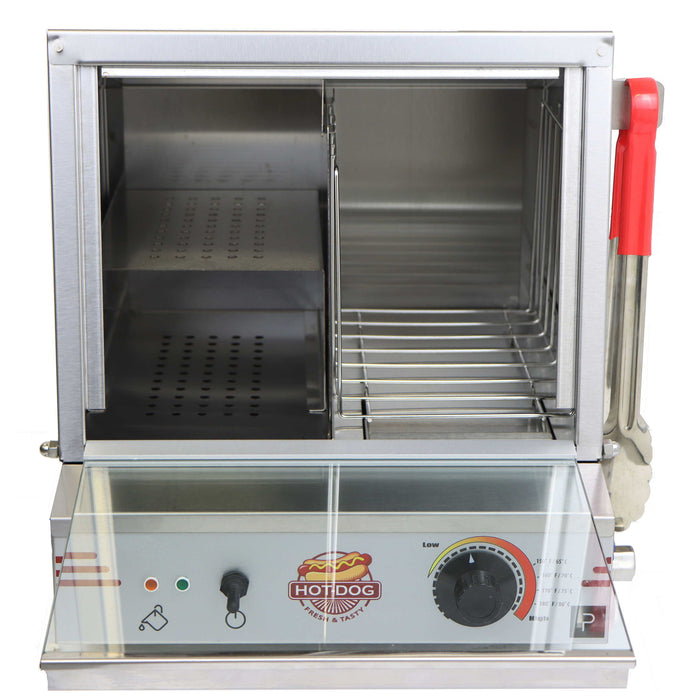 Pro Series Commercial Hot Dog Steamer