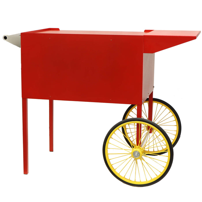Paragon Large Red Popcorn Cart - For 12 oz to 16 oz