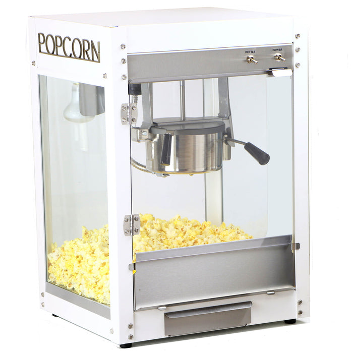 White cheap popcorn maker