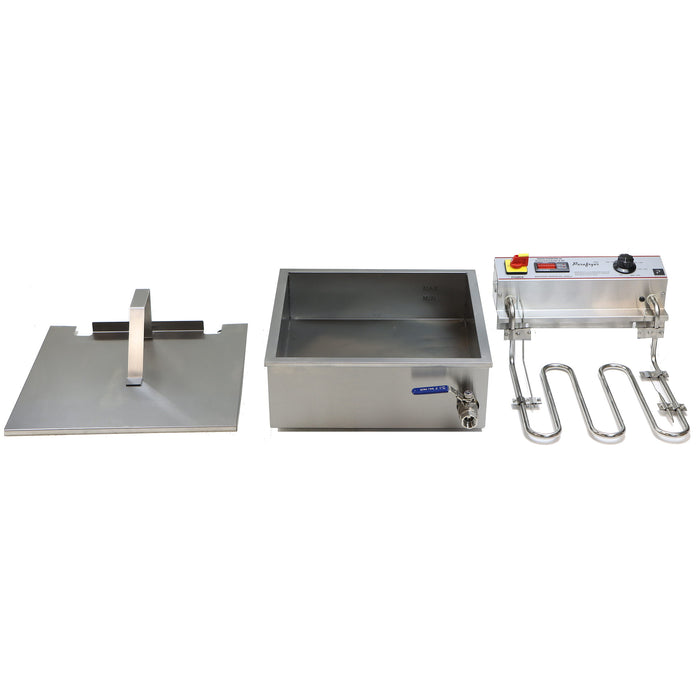 Paragon Shallow Pan Commercial Funnel Cake Fryer - 4400 Watts, 240V