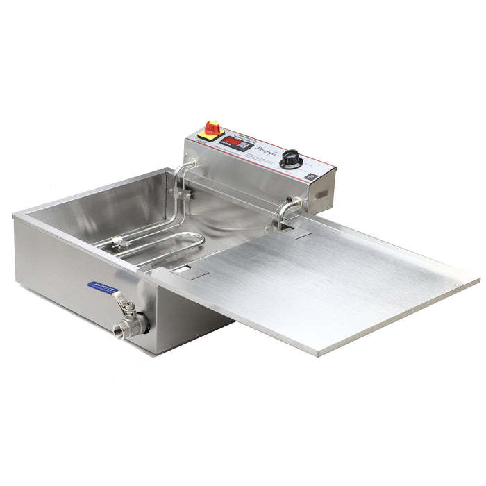 Paragon Shallow Pan Commercial Funnel Cake Fryer - 4400 Watts, 240V