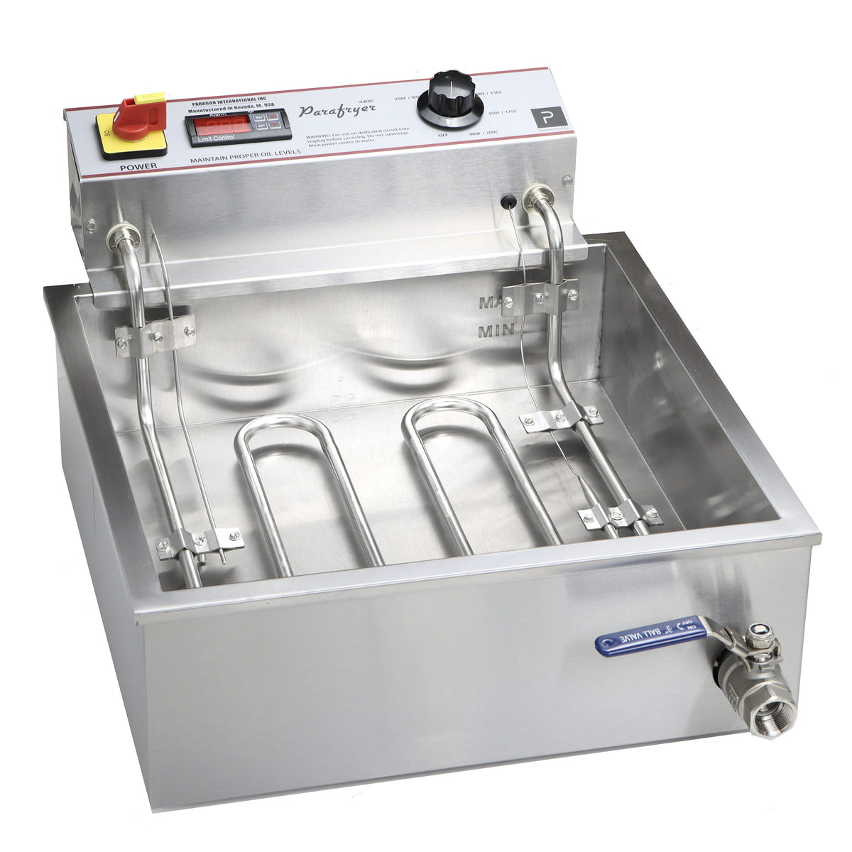 Paragon Shallow Pan Commercial Funnel Cake Fryer 4400 Watts